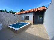 Casa nova com piscina em itanhaém